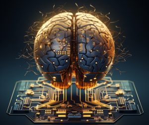 Image d'un cerveau électrique et représentation du savoir et de la connaissance moderne-savoir-knowledge.com